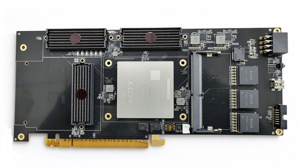 VU13P 高性能 FPGA 处理板卡